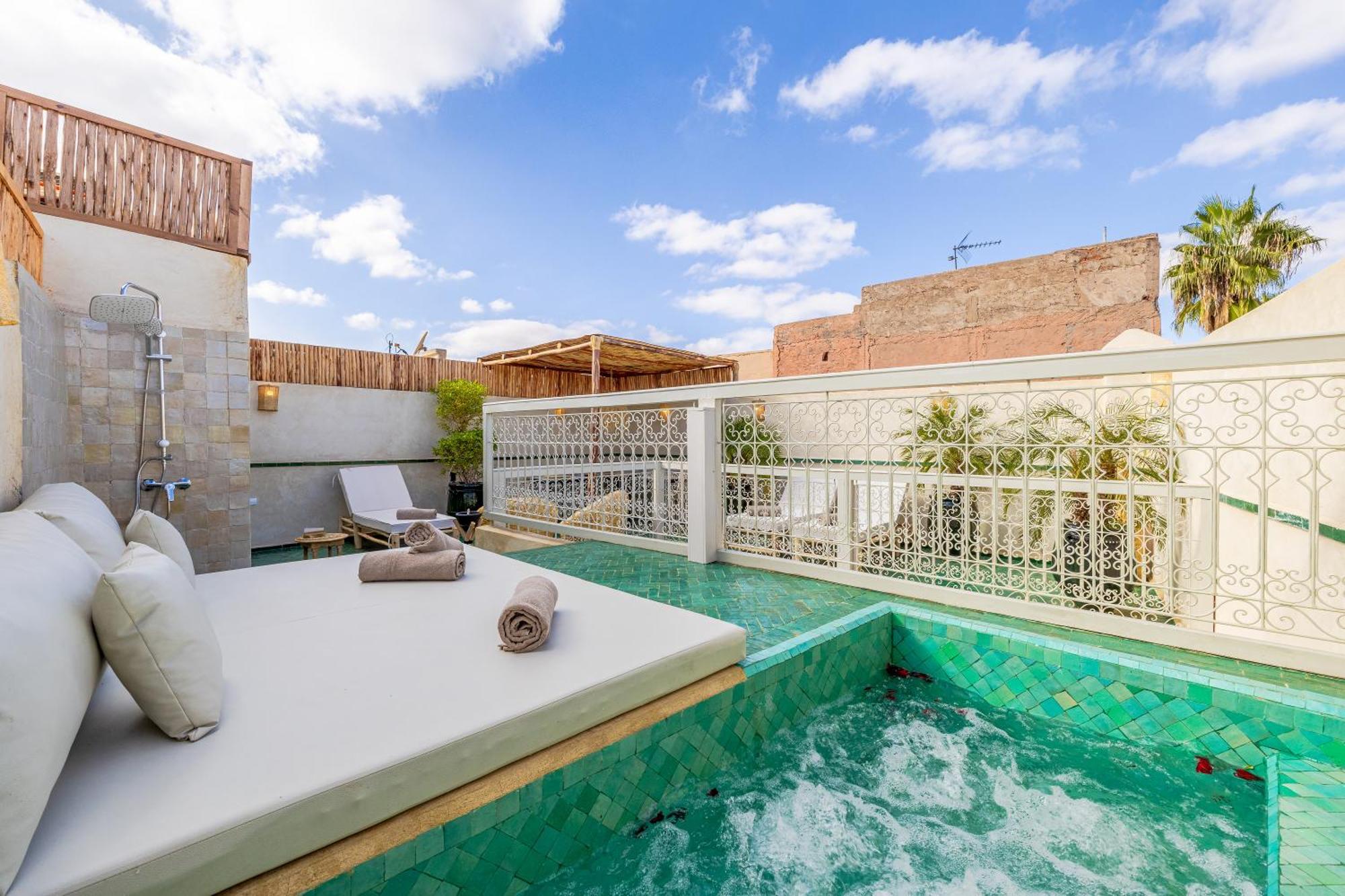 Riad Agan/Exclusive&New/Pool/Breakfast Included Marrakesh Exteriör bild